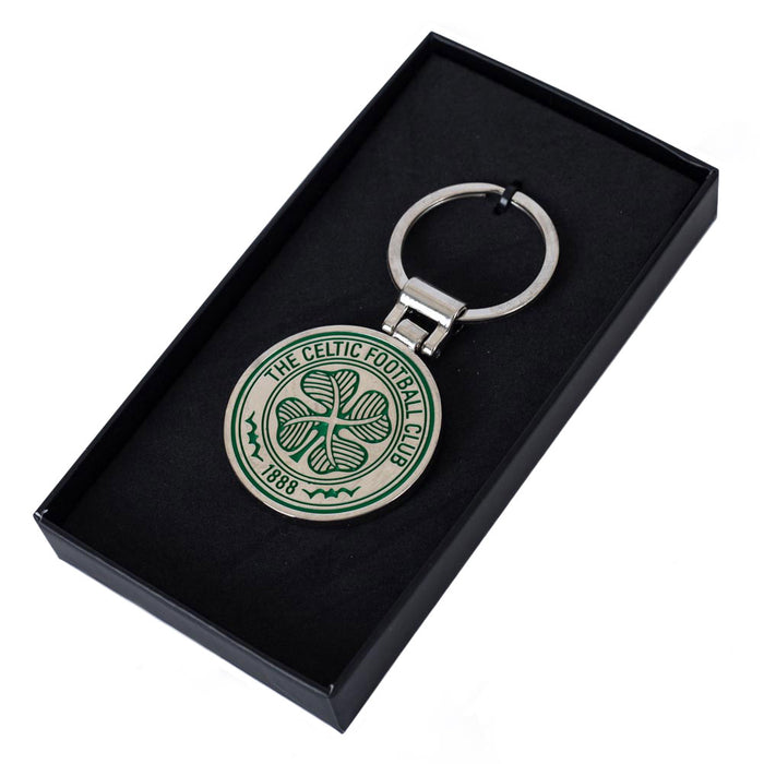 Celtic FC Boxed Crest Keyring