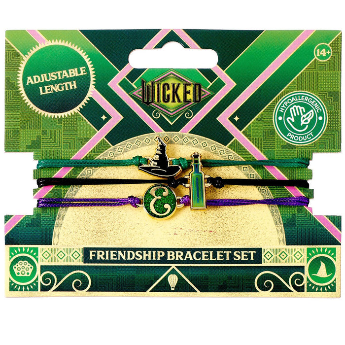 Wicked Elphaba Friendship Bracelet Set