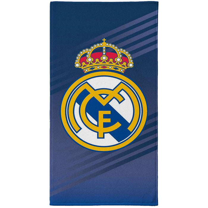 Real Madrid CF Blue Towel