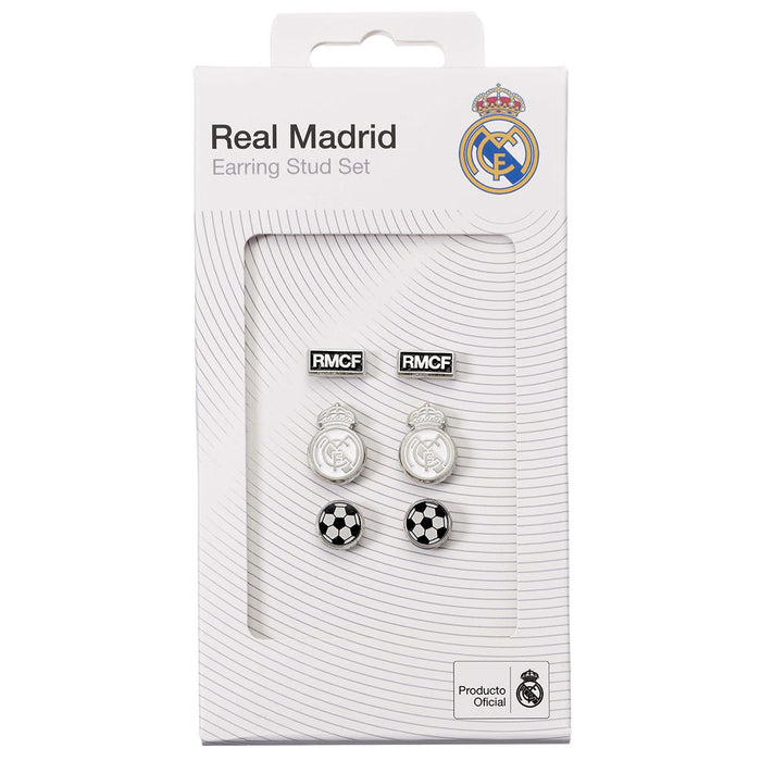 Real Madrid CF Stud Earring Set