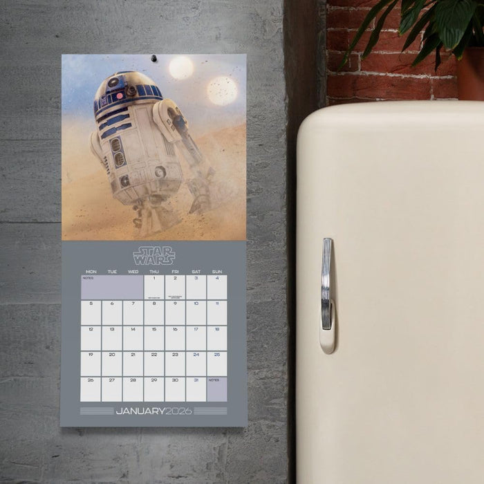 Star Wars Square Calendar 2026