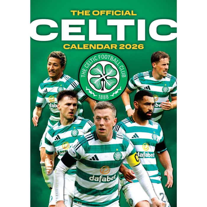 Celtic FC A3 Calendar 2026