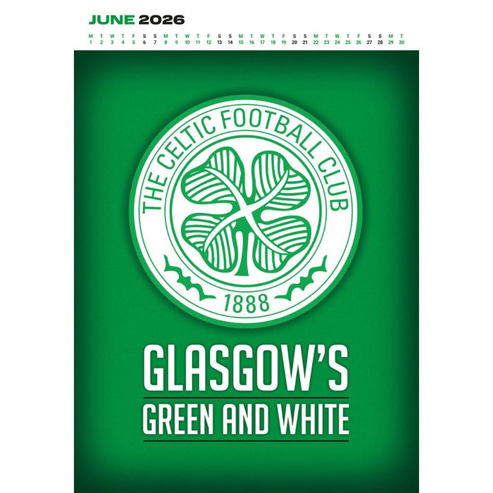 Celtic FC Deluxe Calendar 2026