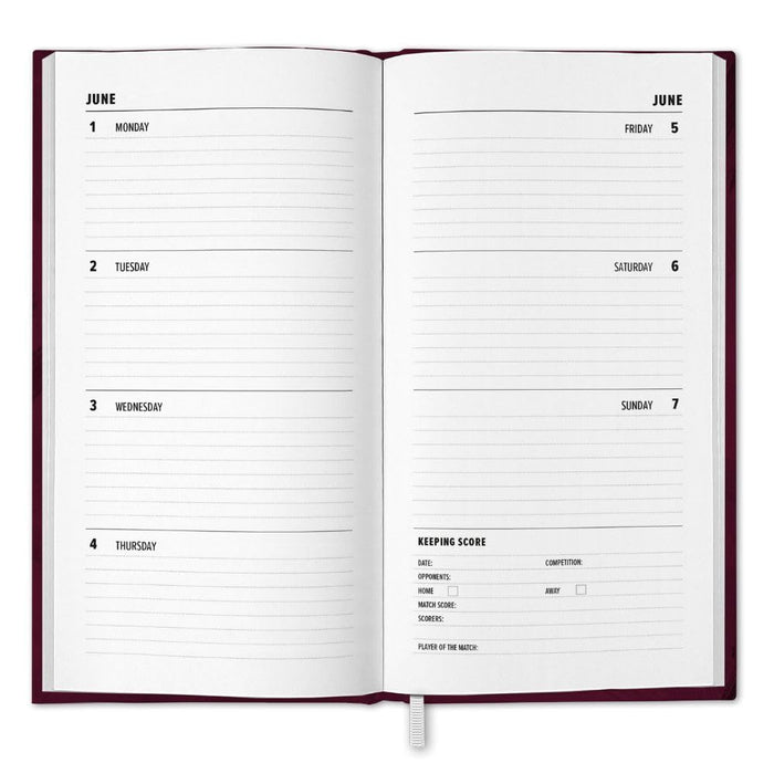 Aston Villa FC Slim Diary 2026