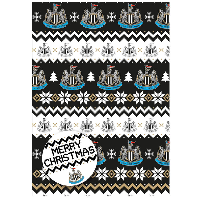 Newcastle United FC Christmas Gift Wrap