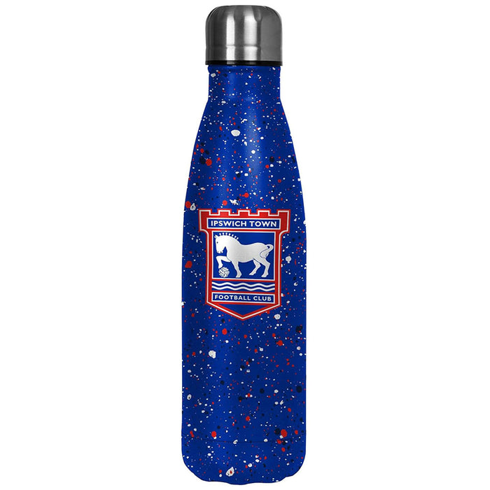 Ipswich Town FC Paint Splatter Thermal Flask