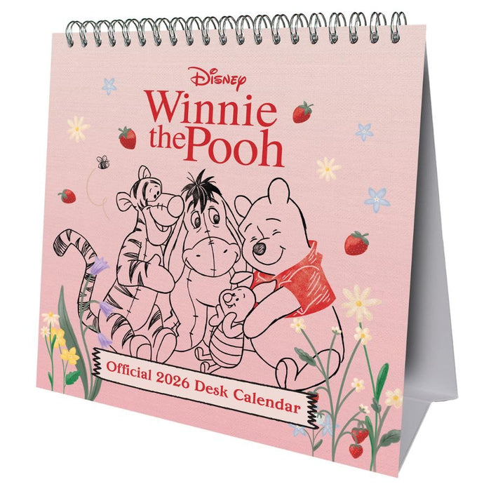 Winnie The Pooh Desktop Calendar 2026