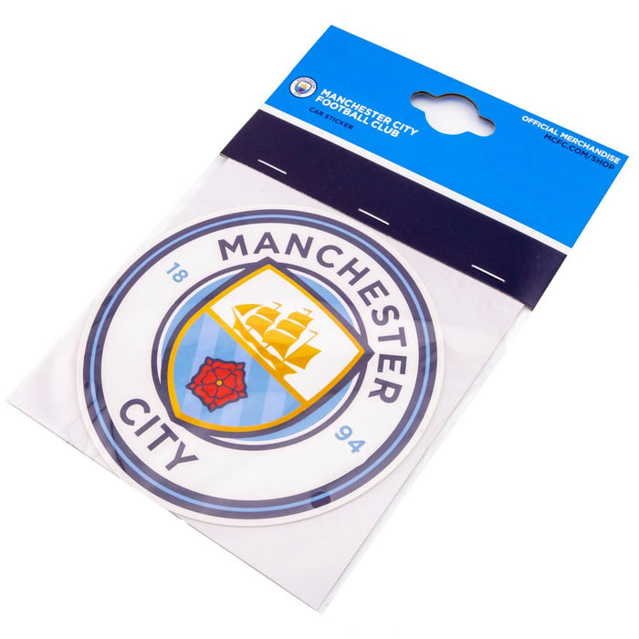 Manchester City FC Crest Car Sticker - Excellent Pick