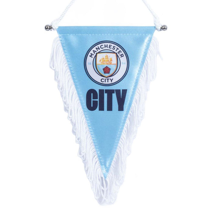 Manchester City FC Triangular Mini Pennant - Excellent Pick
