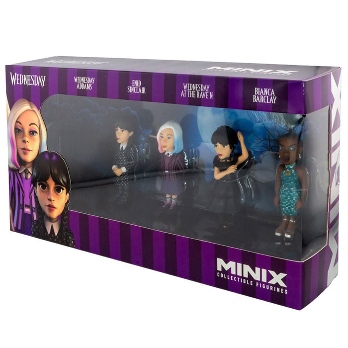 Wednesday MINIX Figures 7cm 4pk - Excellent Pick