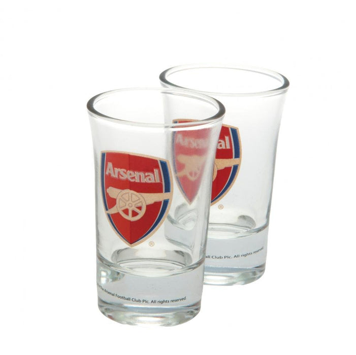 Arsenal FC 2pk Shot Glass Set - Excellent Pick