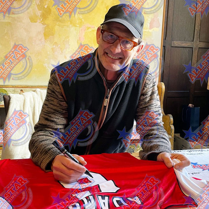 Arsenal FC Adams Retro Signed Shirt (Framed) - Excellent Pick