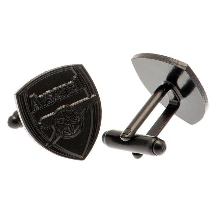 Arsenal FC Black IP Cufflinks - Excellent Pick