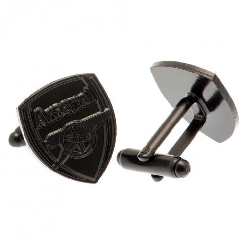 Arsenal FC Black IP Cufflinks - Excellent Pick