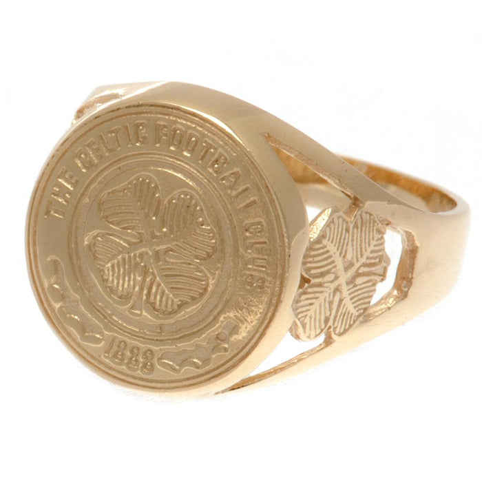 Celtic FC 9ct Gold Crest Ring Small - Excellent Pick