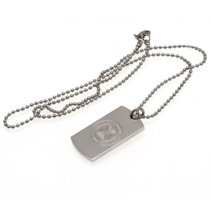 Celtic FC Engraved Dog Tag & Chain - Excellent Pick