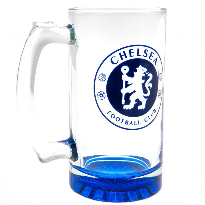 Chelsea Fc Stein Glass Tankard Cc - Excellent Pick