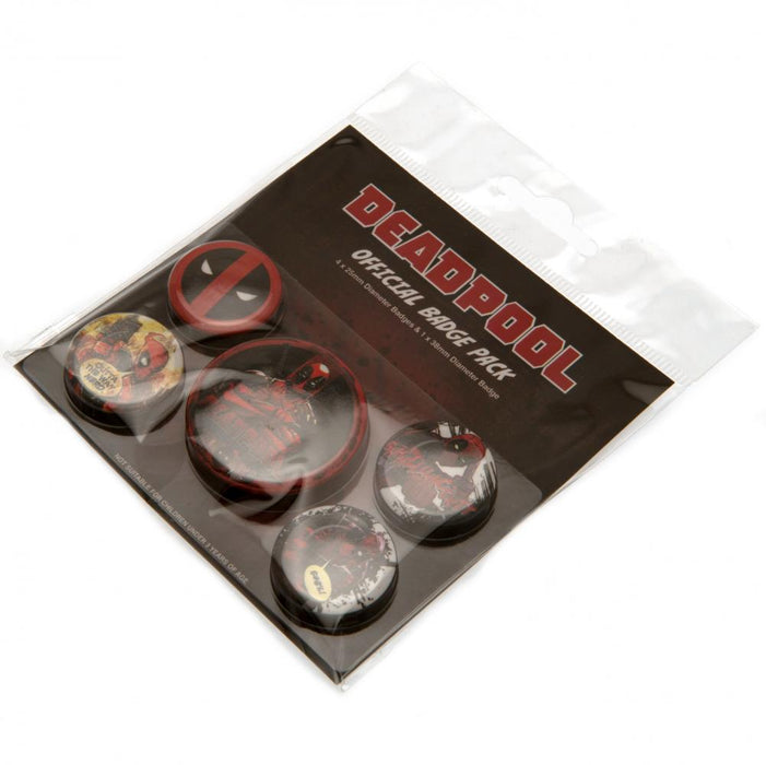Deadpool Button Badge Set - Excellent Pick