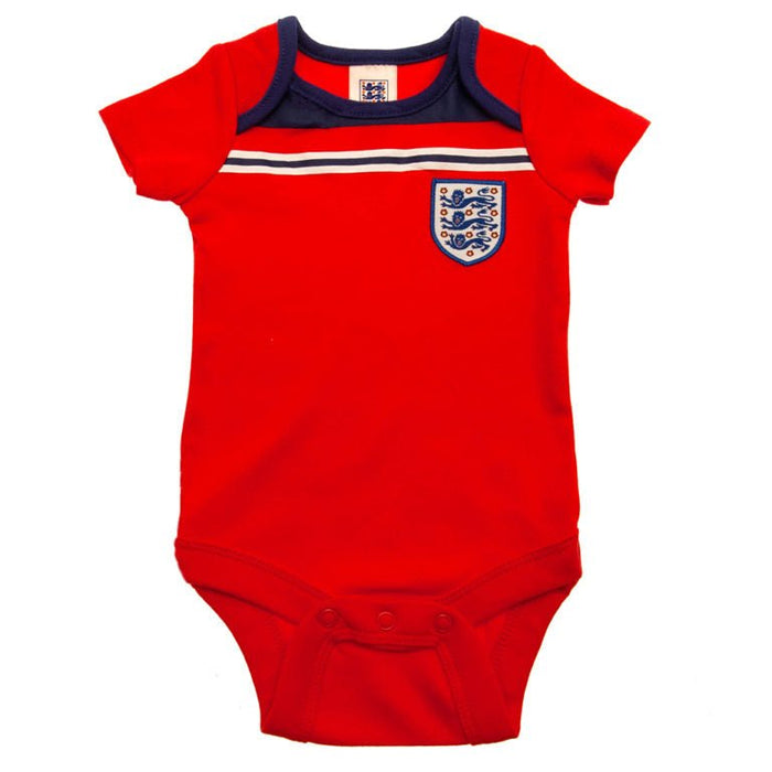 England FA 2 Pack Bodysuit 82 Retro 9-12 Mths - Excellent Pick