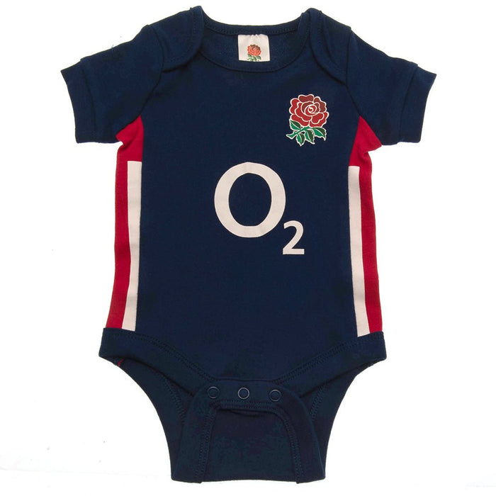 England RFU 2 Pack Bodysuit 12-18 Mths RB - Excellent Pick