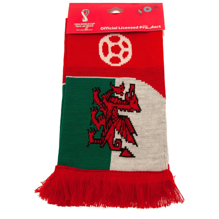 FIFA World Cup Qatar 2022 Wales Scarf - Excellent Pick