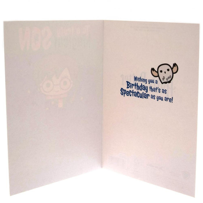 Harry Potter Birthday Card Son - Excellent Pick