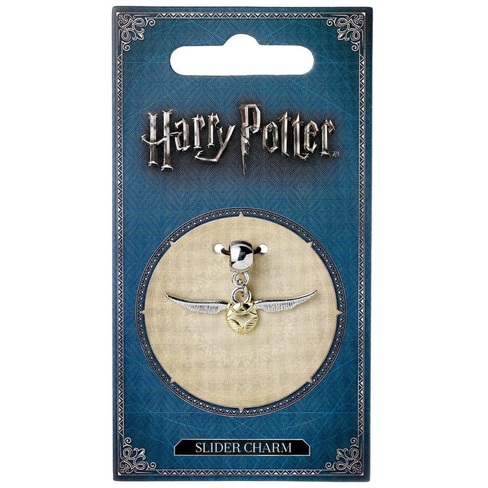 Harry Potter Silver Plated Charm Golden Snitch - Excellent Pick