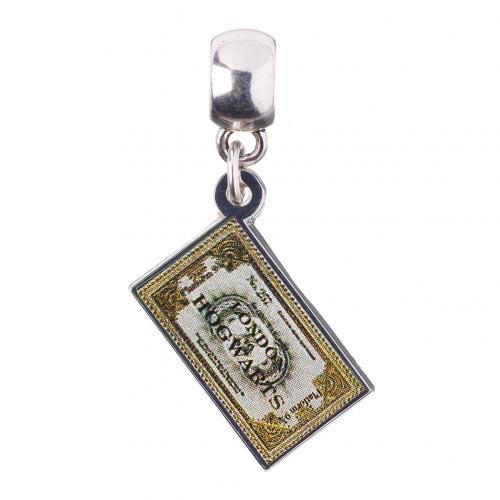 Harry Potter Silver Plated Charm Ticket - Excellent Pick
