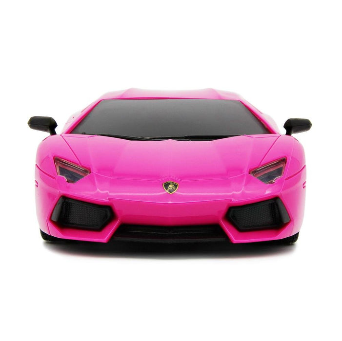 Lamborghini Aventador Radio Controlled Car 1:24 Scale Pink - Excellent Pick