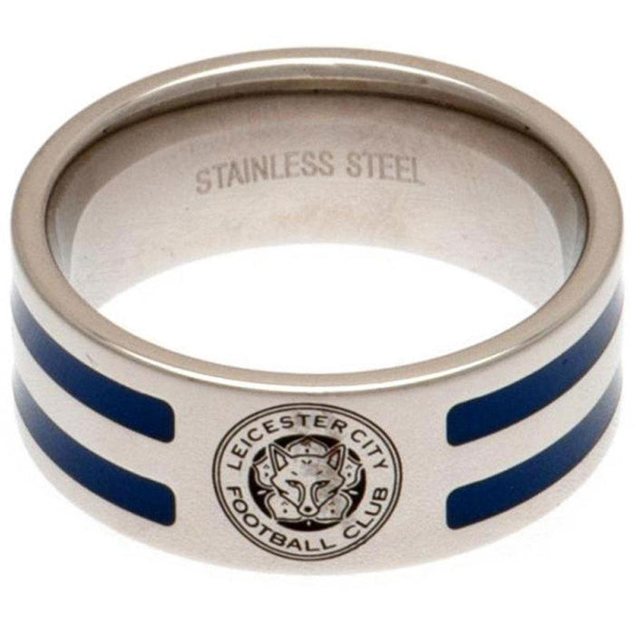 Leicester City FC Colour Stripe Ring Large - Excellent Pick