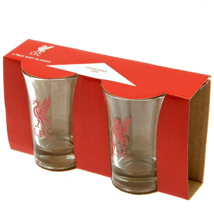 Liverpool FC 2pk Shot Glass Set - Excellent Pick