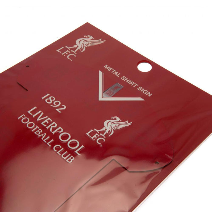 Liverpool FC Metal Shirt Sign LB - Excellent Pick