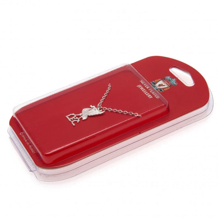 Liverpool FC Silver Plated Pendant & Chain LB - Excellent Pick