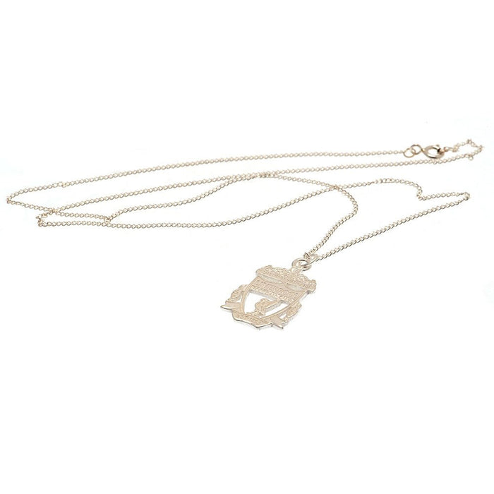 Liverpool FC Sterling Silver Pendant & Chain CR Small - Excellent Pick