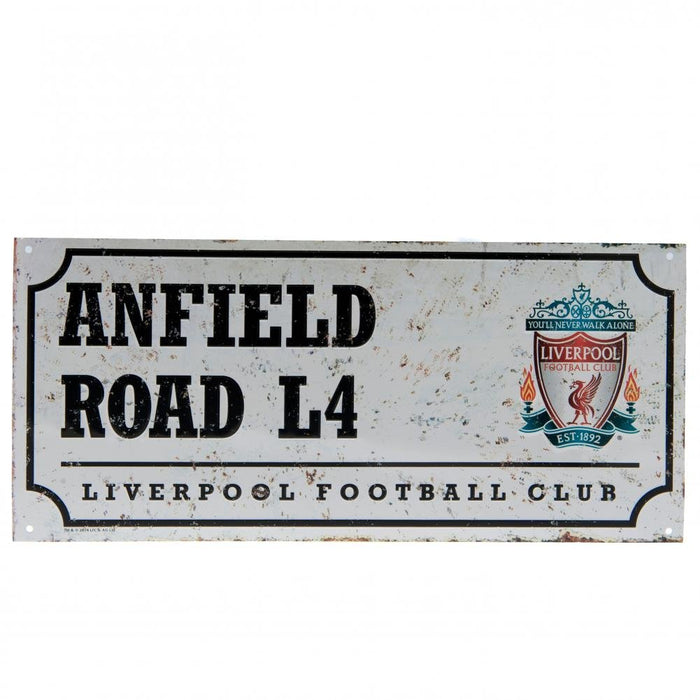 Liverpool FC Street Sign Retro - Excellent Pick