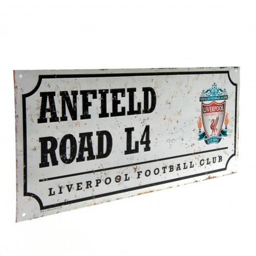Liverpool FC Street Sign Retro - Excellent Pick
