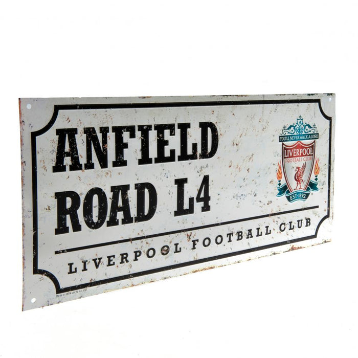 Liverpool FC Street Sign Retro - Excellent Pick