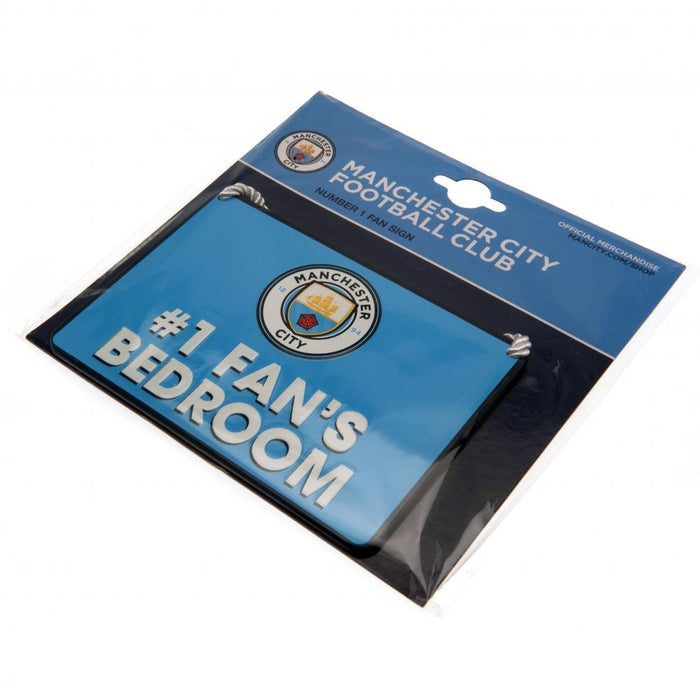 Manchester City FC Bedroom Sign No1 Fan - Excellent Pick