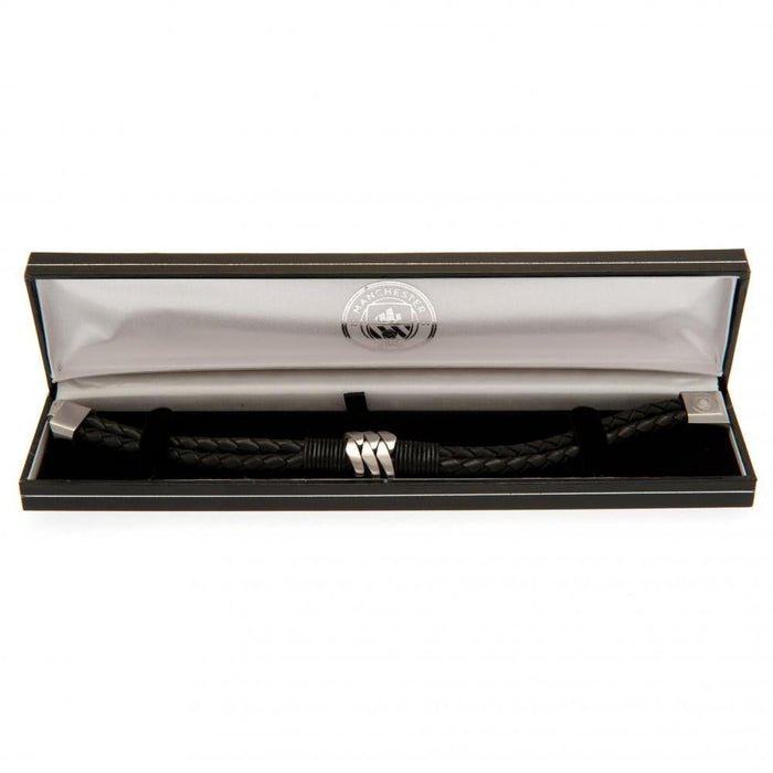 Manchester City FC Leather Bracelet - Excellent Pick