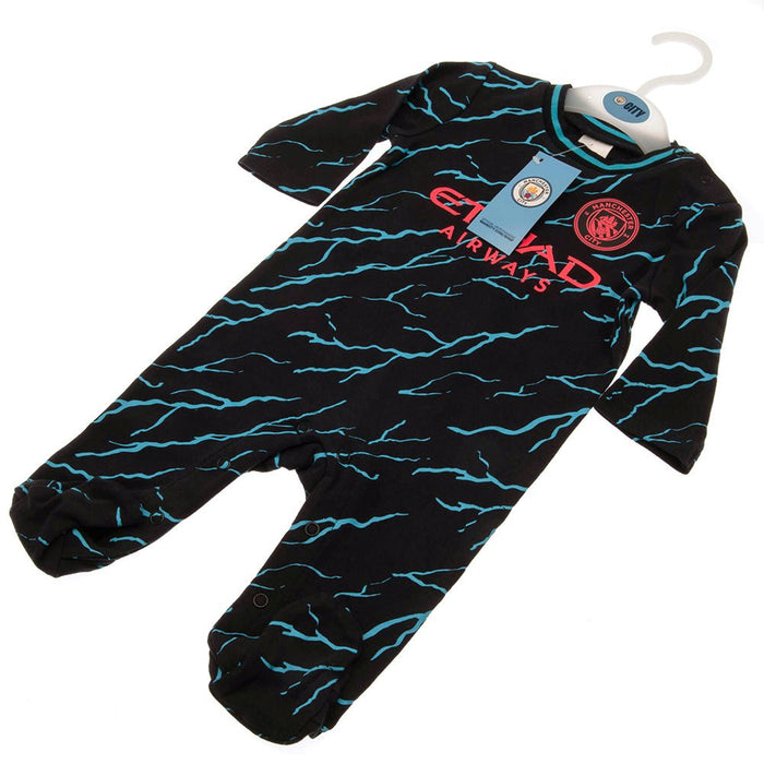 Manchester City FC Sleepsuit 0/3 mths LT - Excellent Pick