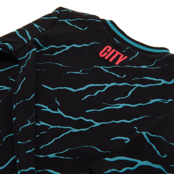 Manchester City FC Sleepsuit 12/18 mths LT - Excellent Pick