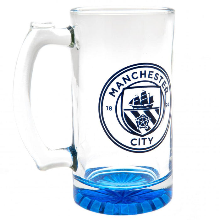 Manchester City FC Stein Glass Tankard CC - Excellent Pick