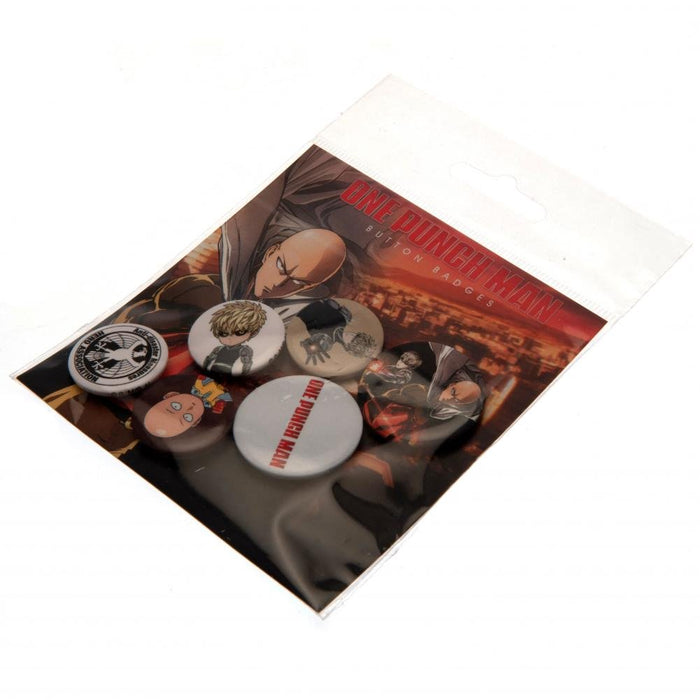 One Punch Man Button Badge Set - Excellent Pick