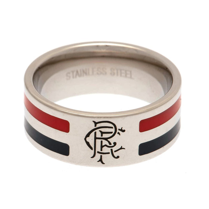 Rangers FC Colour Stripe Ring Large - Excellent Pick