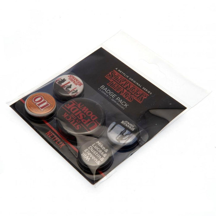 Stranger Things Button Badge Set - Excellent Pick