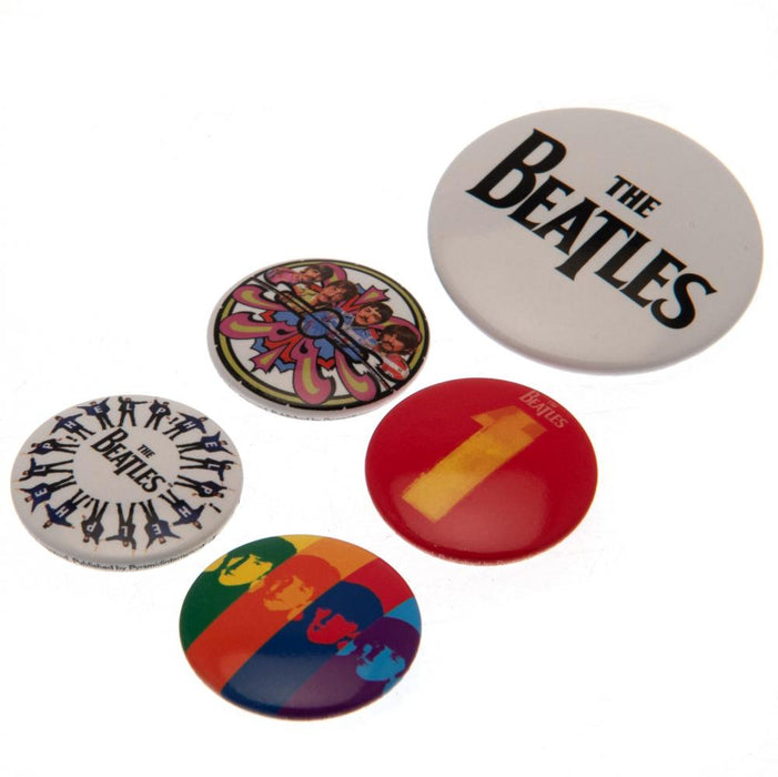 The Beatles Button Badge Set BK - Excellent Pick
