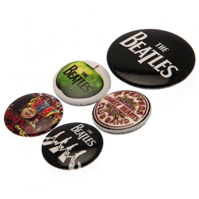 The Beatles Button Badge Set WT - Excellent Pick