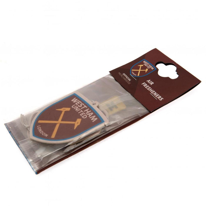West Ham United FC 3pk Air Freshener - Excellent Pick