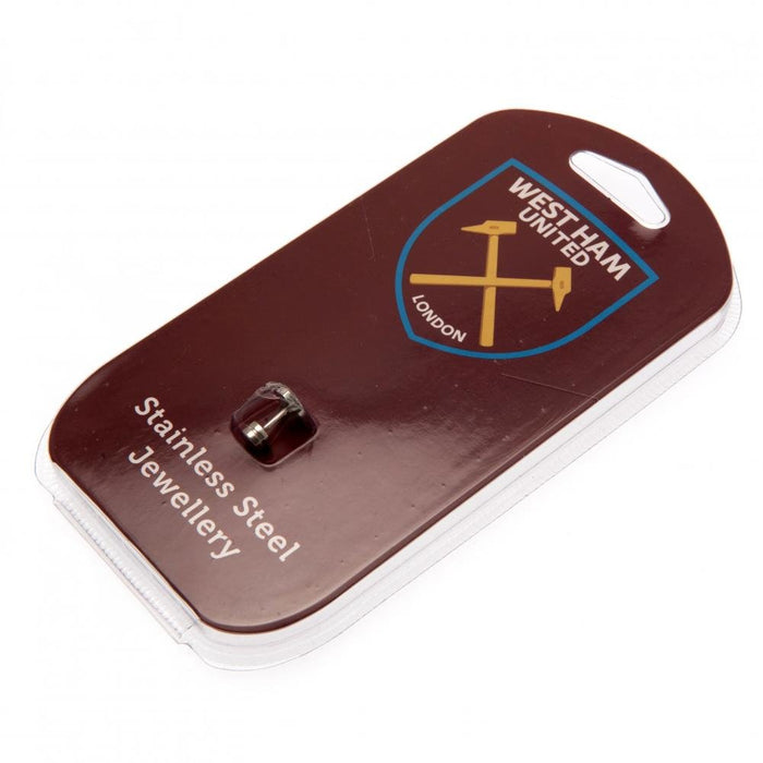 West Ham United FC Cut Out Stud Earring - Excellent Pick