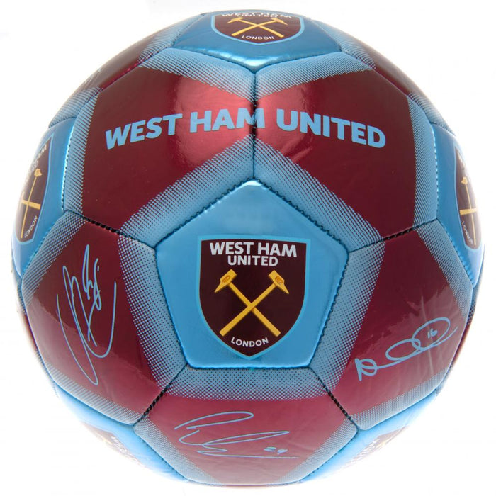 West Ham United FC Football Signature - Excellent Pick